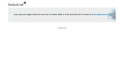 Desktop Screenshot of hexdust.net